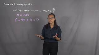 Factoring a Quadratic-Like Equation with Sine