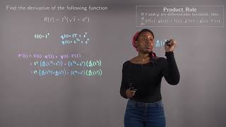 Using the Product Rule with an Exponential