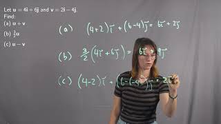 Vector Addition and Subtraction and Scalar Multiplication