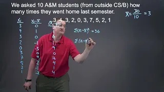 Standard Deviation Example