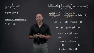 Solving Rational Equations Video 3