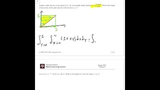 Determining the Iterated Integral for a Given Region