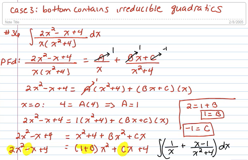 Review for the Common Exam: MATH 152 Exam 1 Review Problem 36