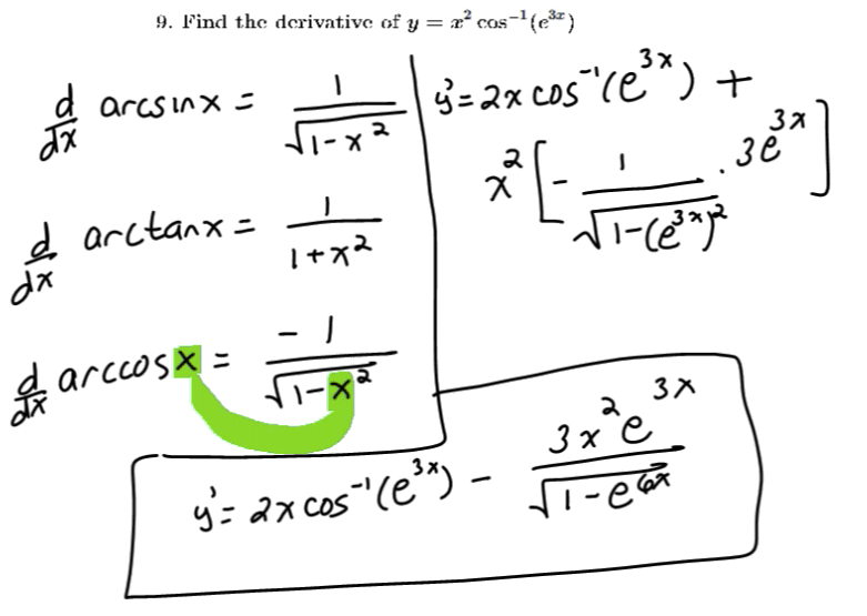 Review for the Common Exam: MATH 151 Exam 3 Review Problems 8-15