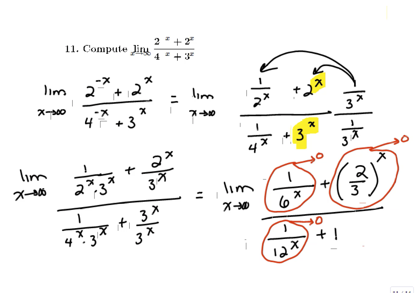 Approximations and Exponentials: MATH 151 Problems 7-14