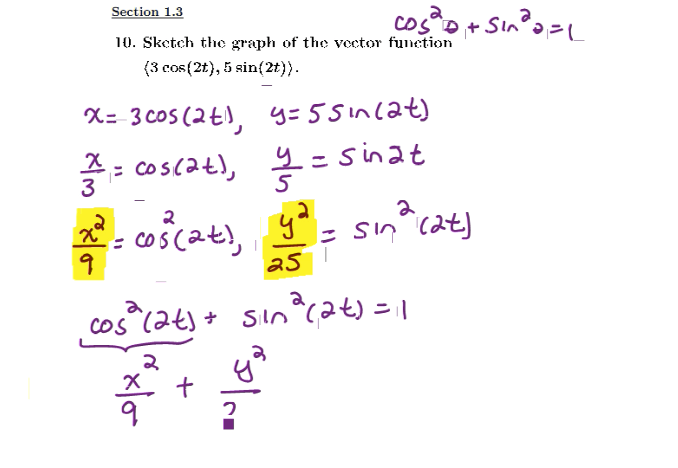 Review for the Common Exam: MATH 151 Exam 1 Review Problems 10-13