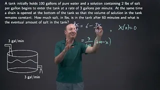 Differential Equation Models Exercise 1