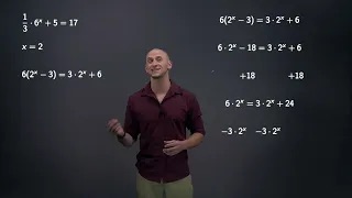 Solving Power and Exponential Equations Video 2