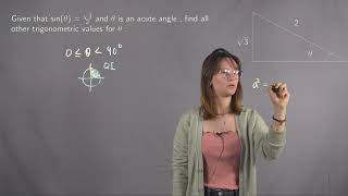 Evaluating the Other Trigonometric Functions Given Sine