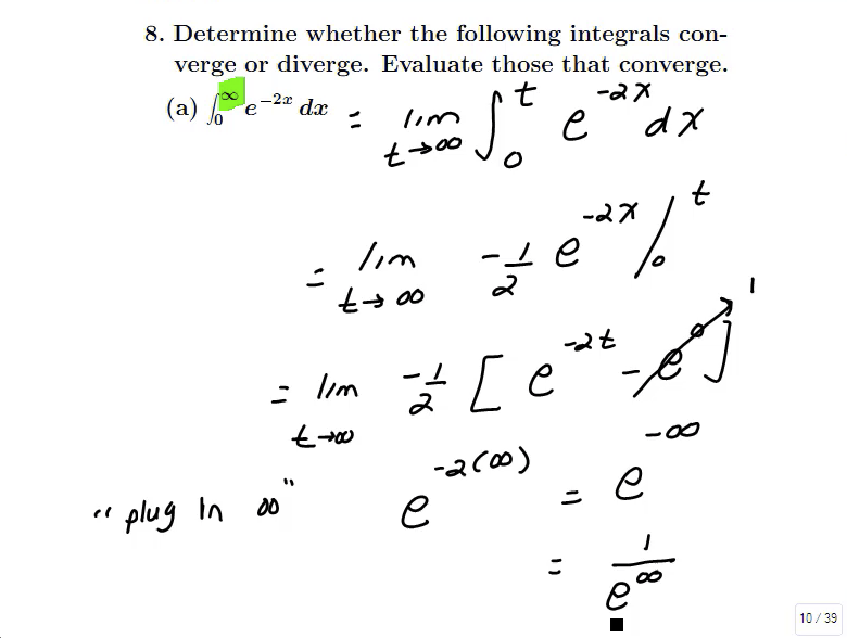 Review for the Common Exam: MATH 152 Exam 2 Review Problems 8 & 9