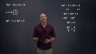 Solving Power and Exponential Equations Video 3