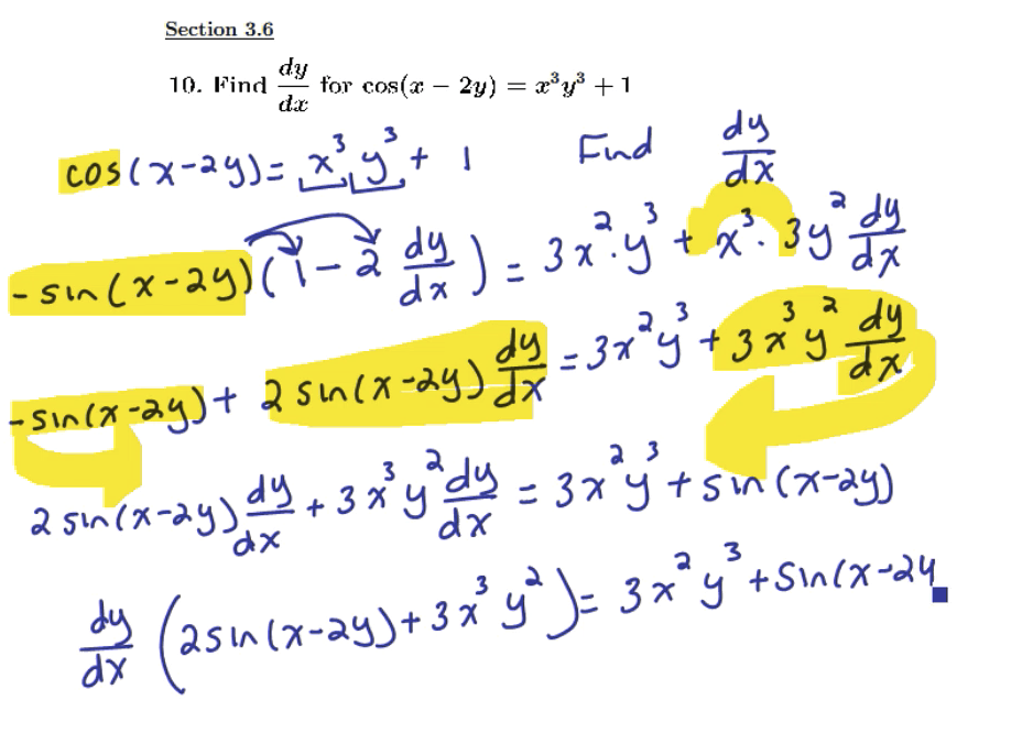 Review for the Common Exam: MATH 151 Exam 2 Review Problems 10-15