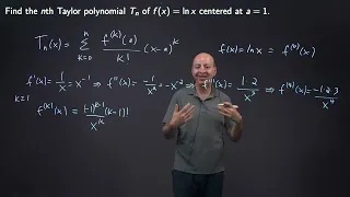 Finding the nth Taylor Polynomial Exercise