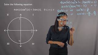 Solving an Equation with Sine and Cosine