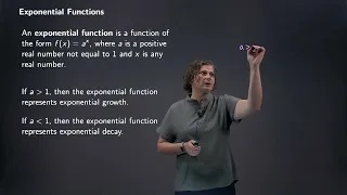 Exponential Growth and Decay in Discrete Time