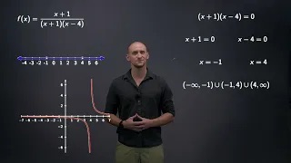 Domain of Rational Functions Video 2