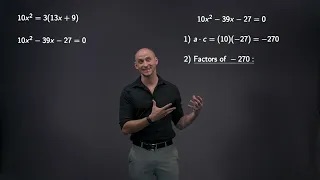 Quadratic Equations Video 5