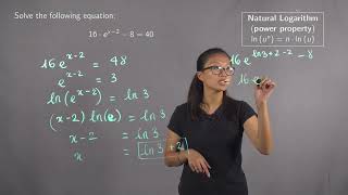 An Equation with an Exponential Function