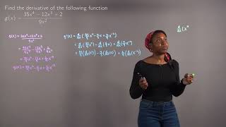 Finding a Derivative by Simplifying a Rational