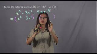 Factoring by Grouping