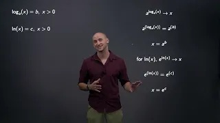 Solving Logarithmic Equations Video 1