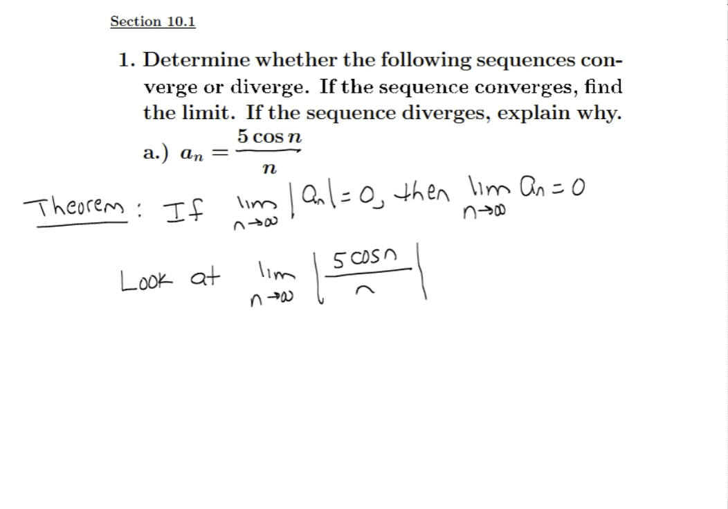 Review for the Common Exam: MATH 152 Exam 3 Review Problems 1-3