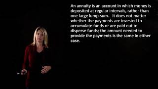 MATH 140 WIR11 Introduction to Annuities