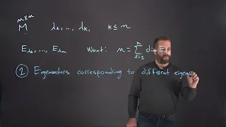 Linear Algebra for Math 308: L5V11