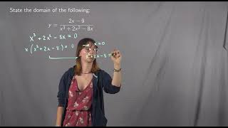 Domain of a Rational Function (2)