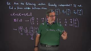 Linear Independence Exercise 1