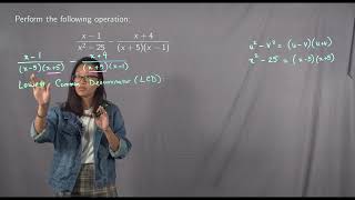 Subtracting Rational Expressions