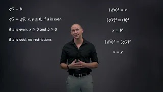 Solving Radical Equations Video 1