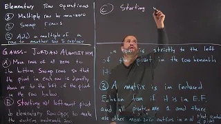 Linear Algebra for Math 308: L3V6