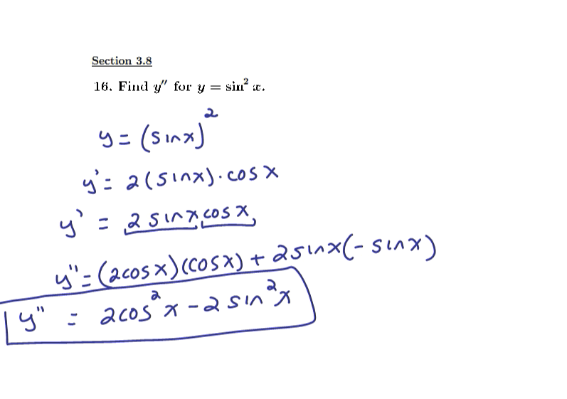 Review for the Common Exam: MATH 151 Exam 2 Review Problems 16-20