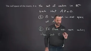 Linear Algebra for Math 308: L5V1