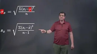 Explaining the Equation for Standard Deviation