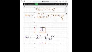 Using Double Integrals to Compute Mass and Weight